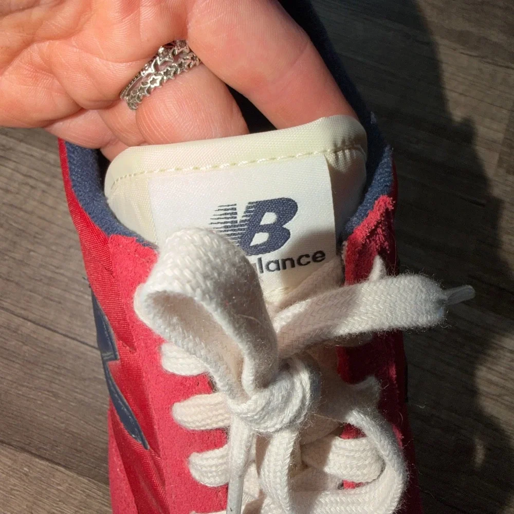 New Balance 720 Sneakers Red Navy Blue Grey XUL720VC1 Mens 5.5 Womens 7